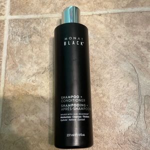 Monat Black 2 in 1 Shampoo and Conditioner
